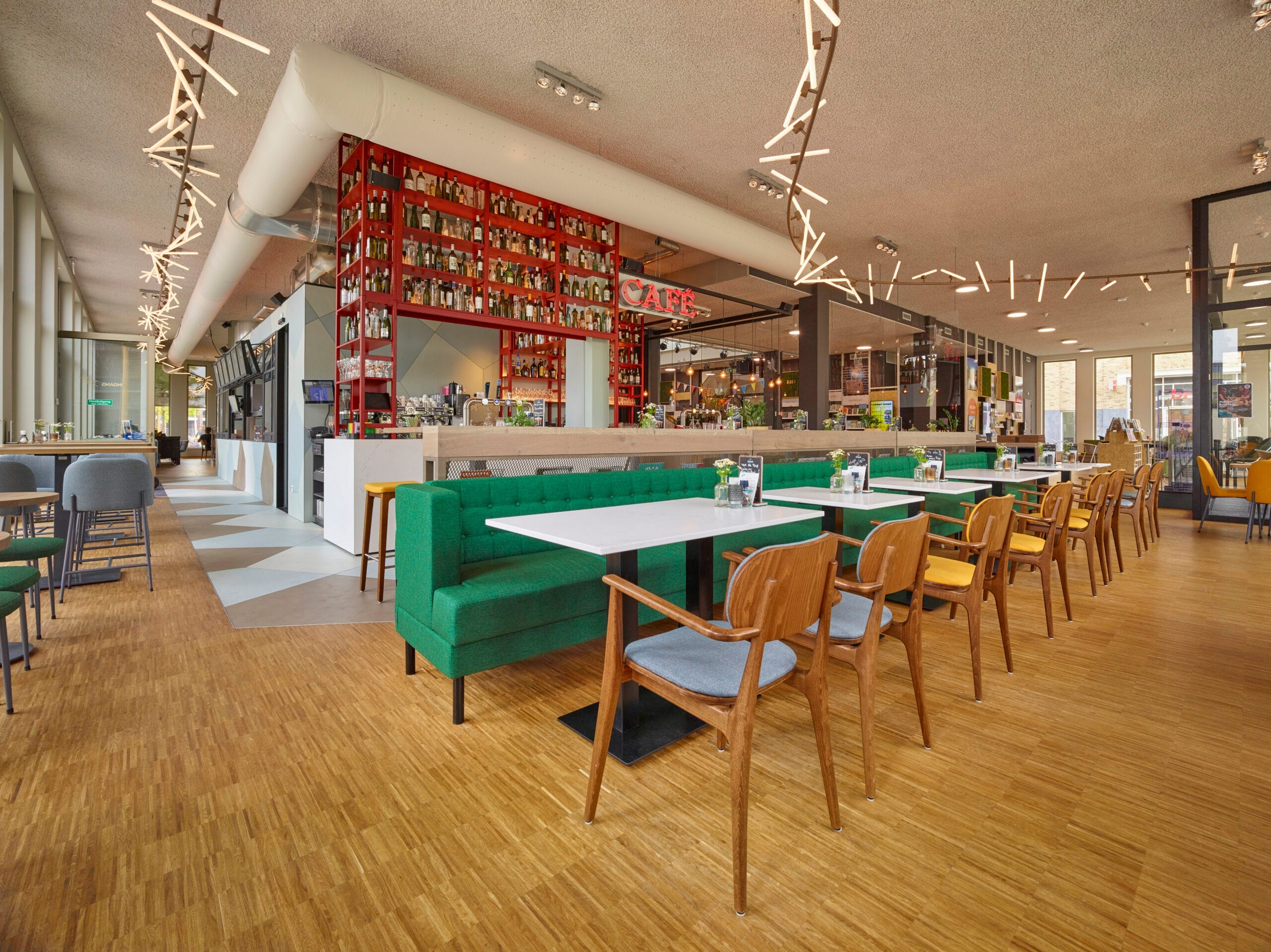 Interieur restaurant Bieb