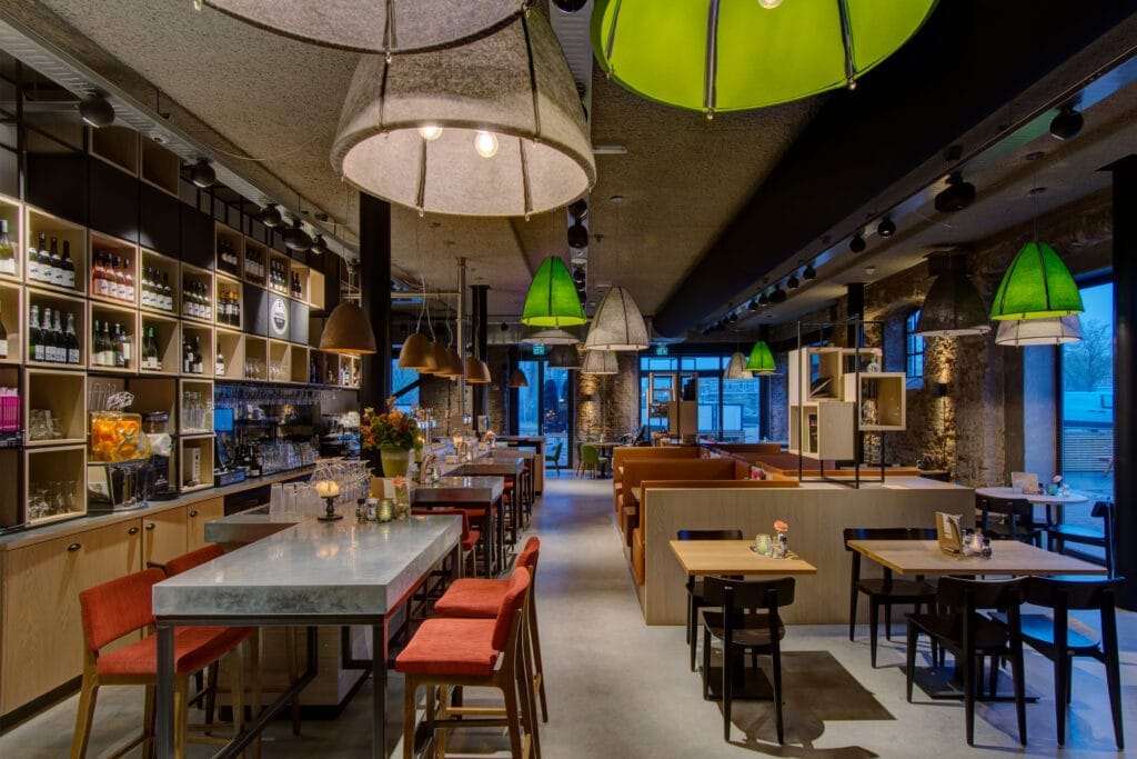 Buurten in de Fabriek, interieur