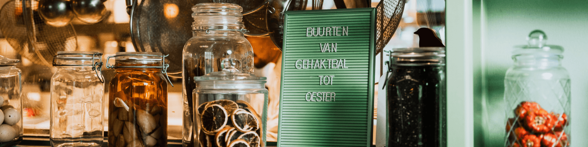 Locaties Buurten van gehaktbal tot oester