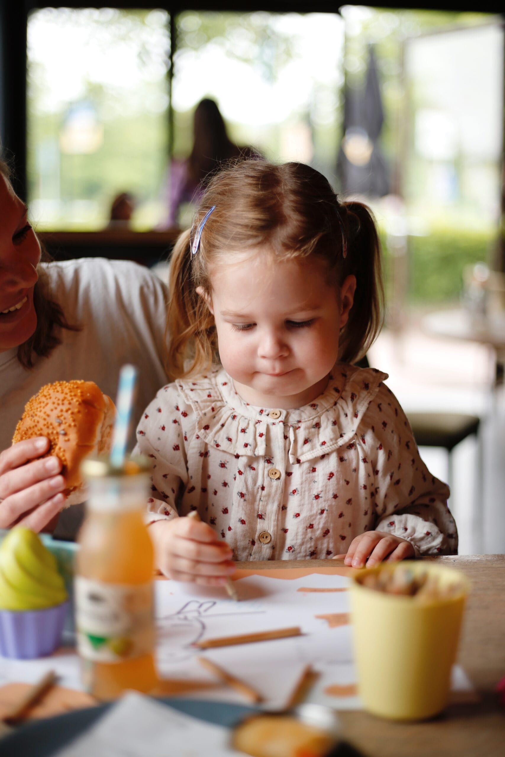 Uiteten met kinderen bij Buurten