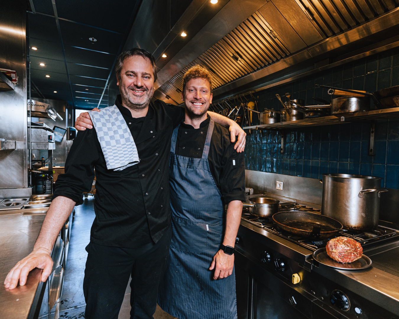 Chef-kok Jan bij Buurten in de Gaard