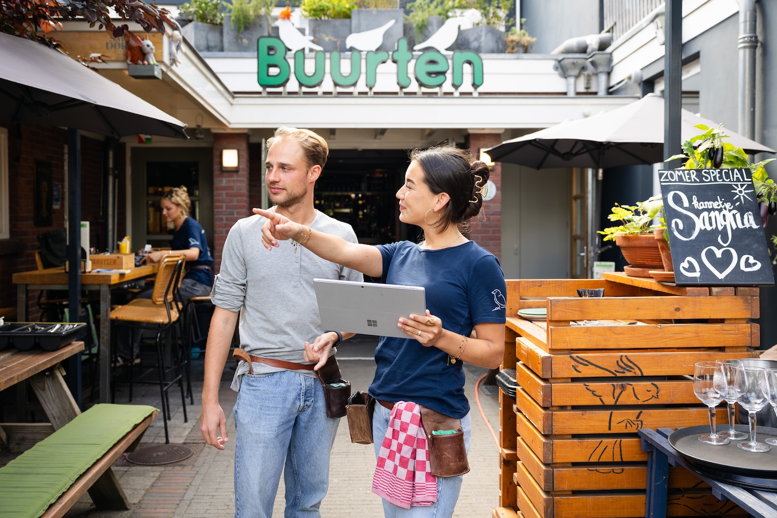 Amber bedrijfsleider bij Buurten in Oost